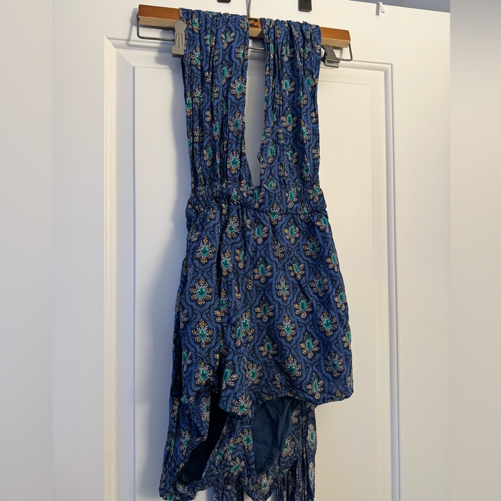 One way romper multi tie wrap